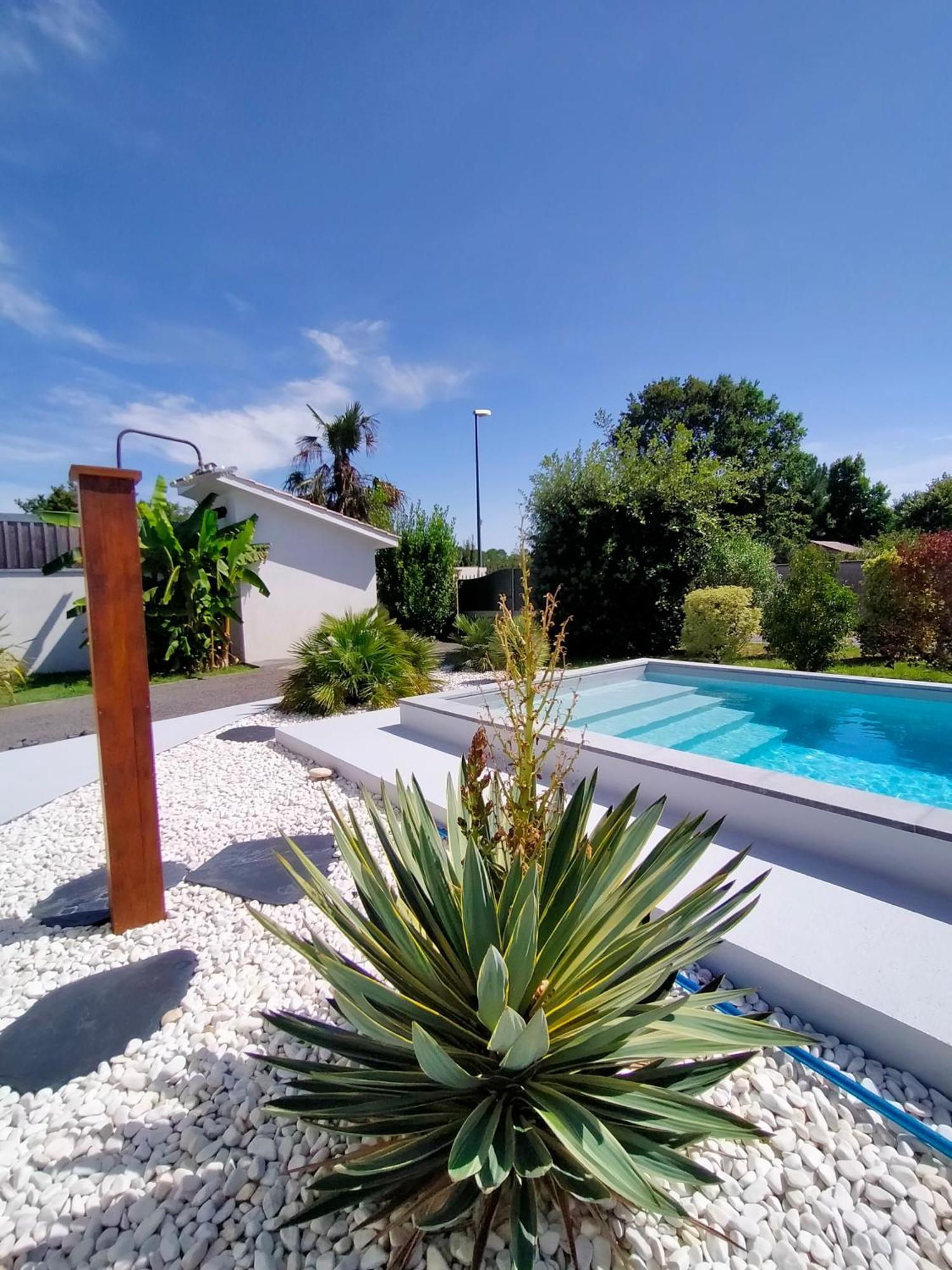 Gite Avec Piscine Et Espace Bien-Etre Partages Entre Bordeaux Et Lacanau Ocean (Adults Only) Brach Екстер'єр фото